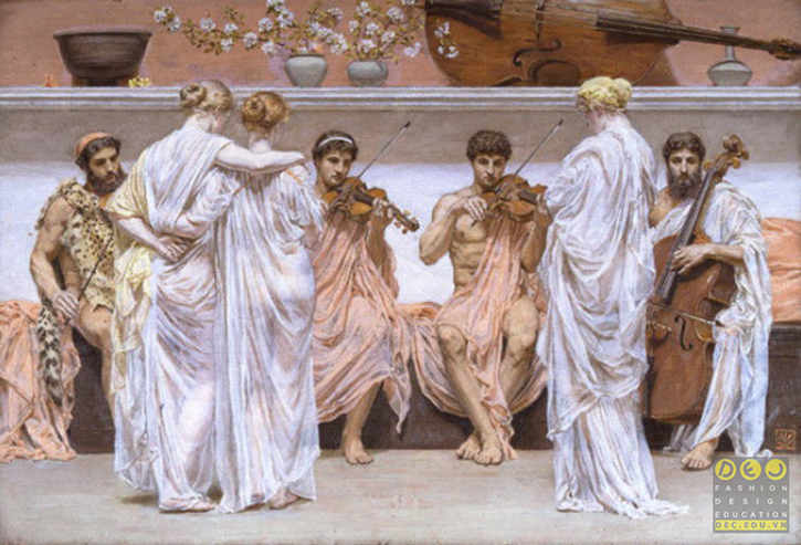 Khởi nguồn phong cách tối giản trong thời trang từ các tác phẩm của hoạ sĩ Albert Joseph Moore Khởi nguồn phong cách tối giản trong thời trang từ các tác phẩm của hoạ sĩ Albert Joseph Moore